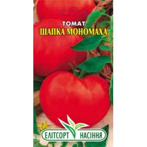 Шапка Мономаха - томат индетерминантный, 0,1 г семян, ТМ Элитсорт фото, цена